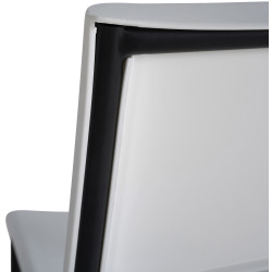 Tabouret de bar Genoa blanc