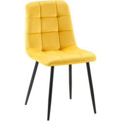 Chaise de salle à manger Antibes jaune