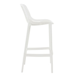 Ensemble de 2 tabourets de bar Air blanc