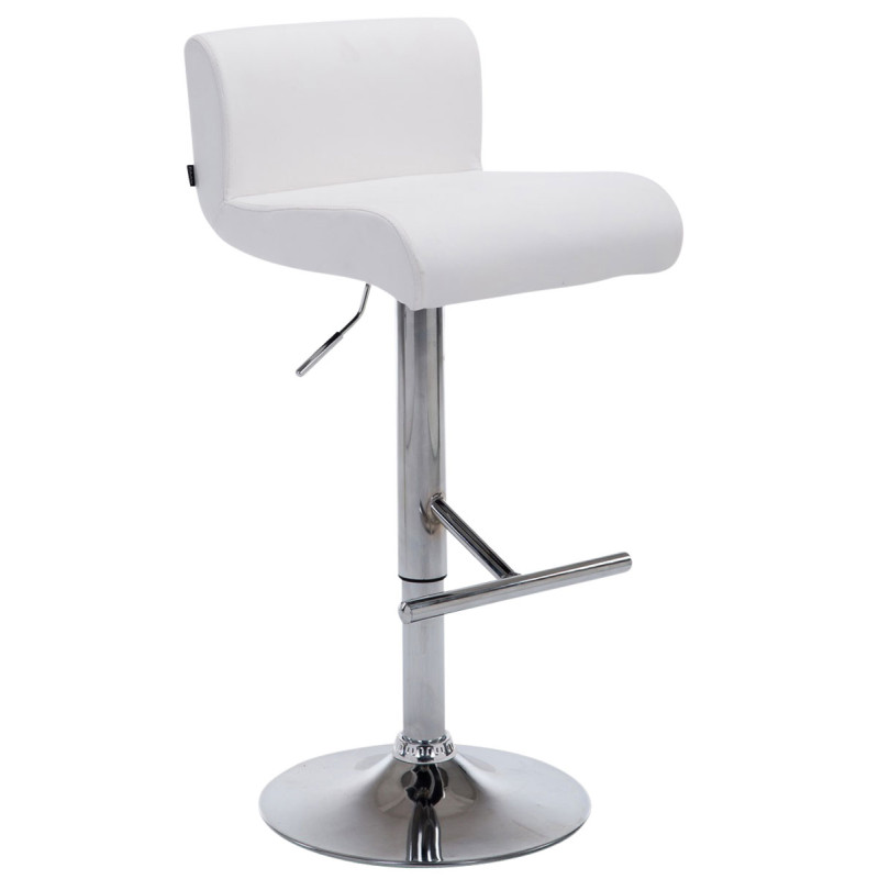 Tabouret de bar California blanc