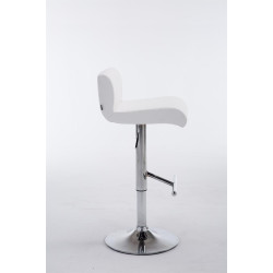 Tabouret de bar California blanc