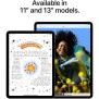 Apple - iPad Air (2024) - 13 - WiFi + Cellulaire - 128 Go - Gris sidéral