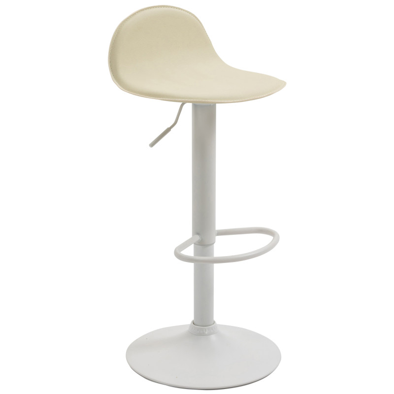 Tabouret de bar Lana V2 crème