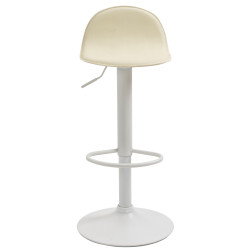 Tabouret de bar Lana V2 crème