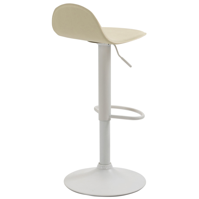 Tabouret de bar Lana V2 crème