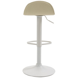 Tabouret de bar Lana V2 crème