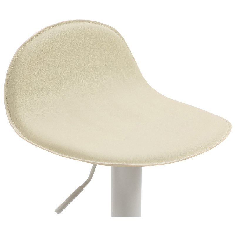 Tabouret de bar Lana V2 crème