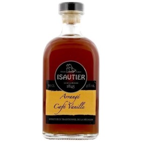 Rhum Isautier - Arrangé Café Vanille - Rhum arrangé - La Réunion - 40%vol - 50cl