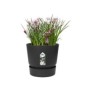 ELHO Pot de fleurs rond Greenville 40 - Extérieur - Ш 39 x H 36,8 cm - Vivre noir