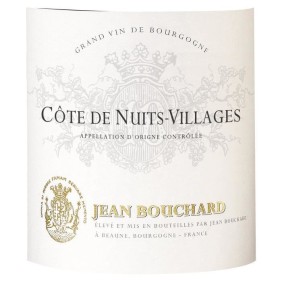 Jean Bouchard 2017 Côte de Nuits-Villages - Vin rouge de Bourgogne