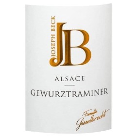 Joseph Beck Gewurztraminer - Vin blanc d'Alsace