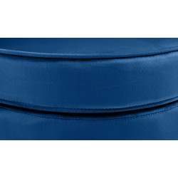 Chaise en velours Rosita bleu