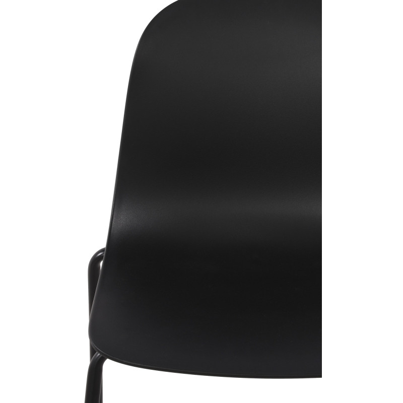 Chaise Hardin, noire