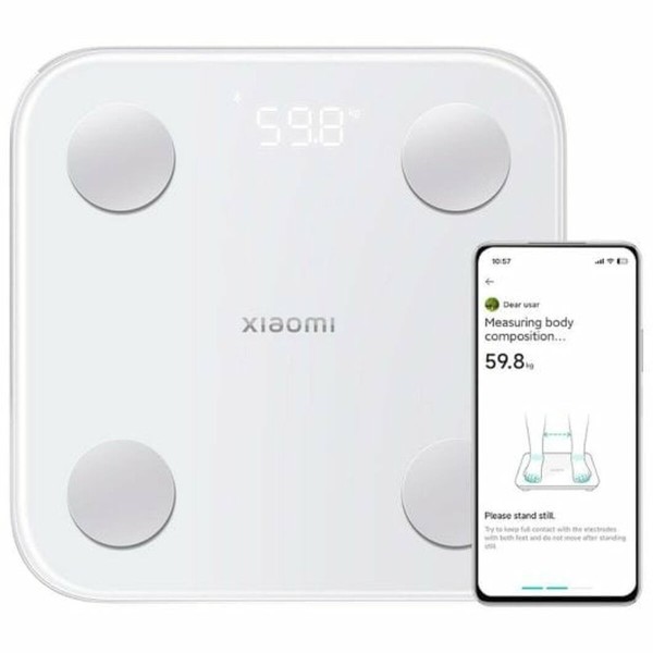 Balance Numérique de Salle de Bain Xiaomi 50966 Blanc 150 kg