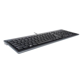 Kensington, clavier filaire Ultra Plat, Advance Fit, AZERTY, Noir