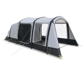 Tente de camping gonflabe - 4 places - KAMPA - Hayling 4 AIR - Gris et noir