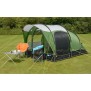 Tente de camping gonflable - KAMPA - Brean 3 AIR - 3 places - Vert et noir