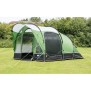 Tente de camping gonflable - KAMPA - Brean 3 AIR - 3 places - Vert et noir