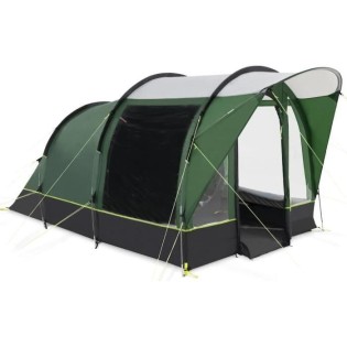 Tente de camping a arceaux - KAMPA - Brean 3 - 3 places - Vert et noir