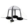 Abri gonflable - KAMPA - AIR Shleter 200 - 2 x 2 m - Gris et noir