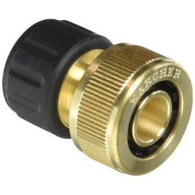 Raccord rapide laiton pour tuyaux de 19mm - KÄRCHER - 26450160