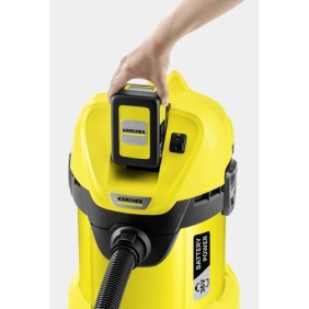 Aspirateur eau et poussiere sans fil KARCHER WD 3 - 17L - 300W - Batterie amovible 36V/2,5Ah