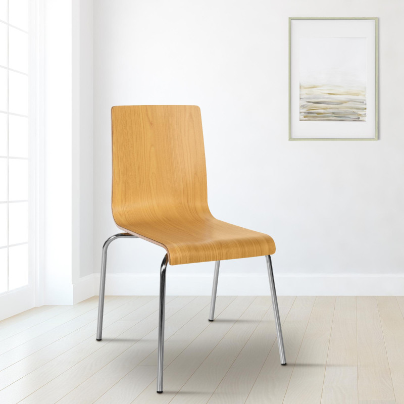 Chaise visiteur Gahanna natura