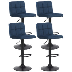 Ensemble de 4 tabourets de...