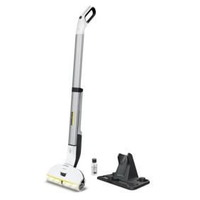 NEW KARCHER EWM 2 - Balai serpilliere électrique sans fil - Permet de nettoyer jusqu'a 60 m² - Tout type de sols durs