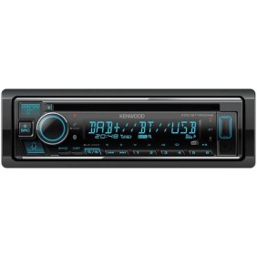 Autoradio KENWOOD - KDC-BT740DAB - CD - USB - Bluetooth - iPhone - DAB+ - Eclairage variable