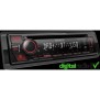 Autoradio KENWOOD - KDC-BT450DAB - CD - USB - Bluetooth - DAB+ - Eclairage rouge