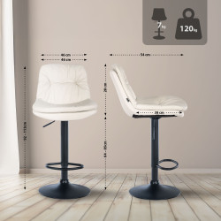 Tabouret de bar Laurel,...