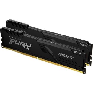 Mémoire Kingston FURY Beast 32 Go (2 x 16 Go) DDR4 3200 MHz CL16