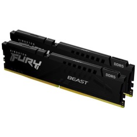 Mémoire RAM - KINGSTON - FURY Beast - 16 Go (2 x 8 Go) - DDR5 - 6000 Mhz CL36 - (KF560C36BBEK2-16)