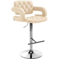 Tabouret de bar Dublin C crème