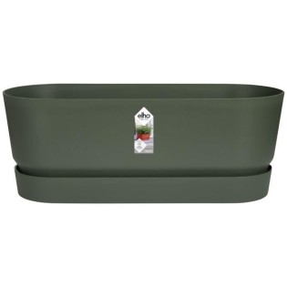 Planteur Ovale GREENVILLE - Plastique - Ш50 - Leaf Green