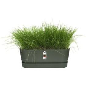 Planteur Ovale GREENVILLE - Plastique - Ш50 - Leaf Green