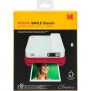 Appareil photo instantané et imprimante Bluetooth - KODAK - SMILE CLASSIC 2 en 1 - Rouge et Blanc