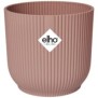 Pot De Fleurs Rond VIBES - Plastique - Ш22 - Rose poudré