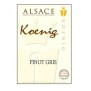 Koenig 2019 Alsace Pinot Gris - Vin blanc d'Alsace