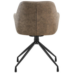 Chaise de salle à manger Welby Vintage grise