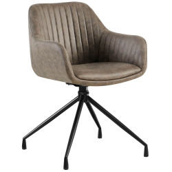 Chaise de salle à manger Welby Vintage grise