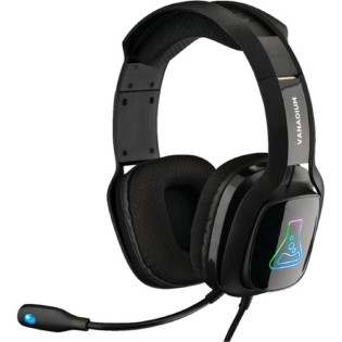 THE G-LAB KORP VANADIUM Casque RGB Gaming NOIR - PC, PlayStation Xbox