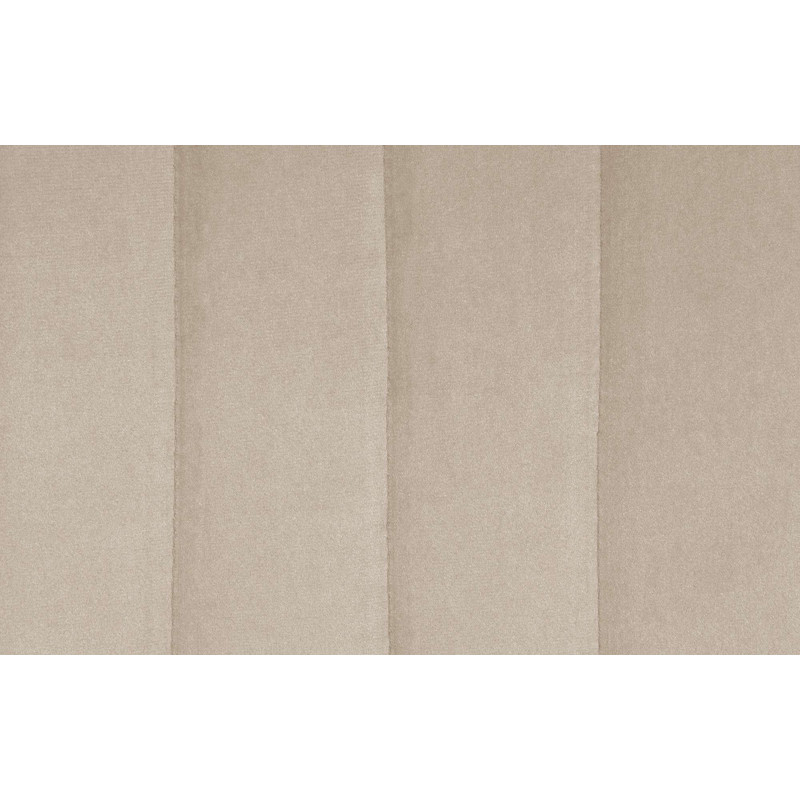Lot de 2 tabourets de bar Toni velours chromé crème