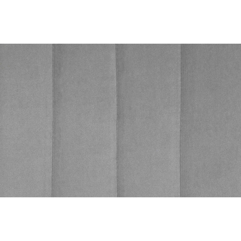 Lot de 2 tabourets de bar Toni velours chromé gris