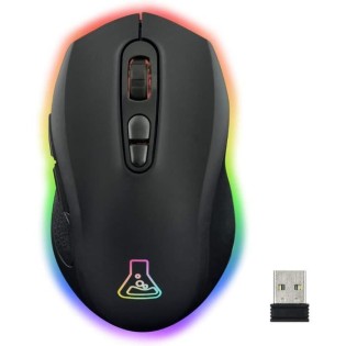 THE G-LAB Souris Gaming rétroéclairé Sans fil KULT NEON- 2400 DPI