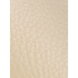 Lot de 2 chaises de salle à manger Foley, similicuir, chêne/crème