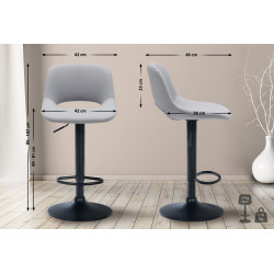 Tabouret de bar Camden,...