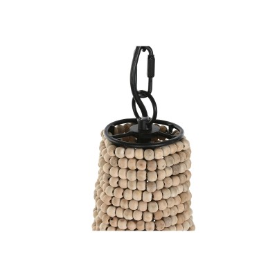 Suspension Home ESPRIT Naturel Bois Métal 50 W 36,5 x 36,5 x 174,5 cm