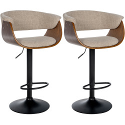 Lot de 2 tabourets de bar...